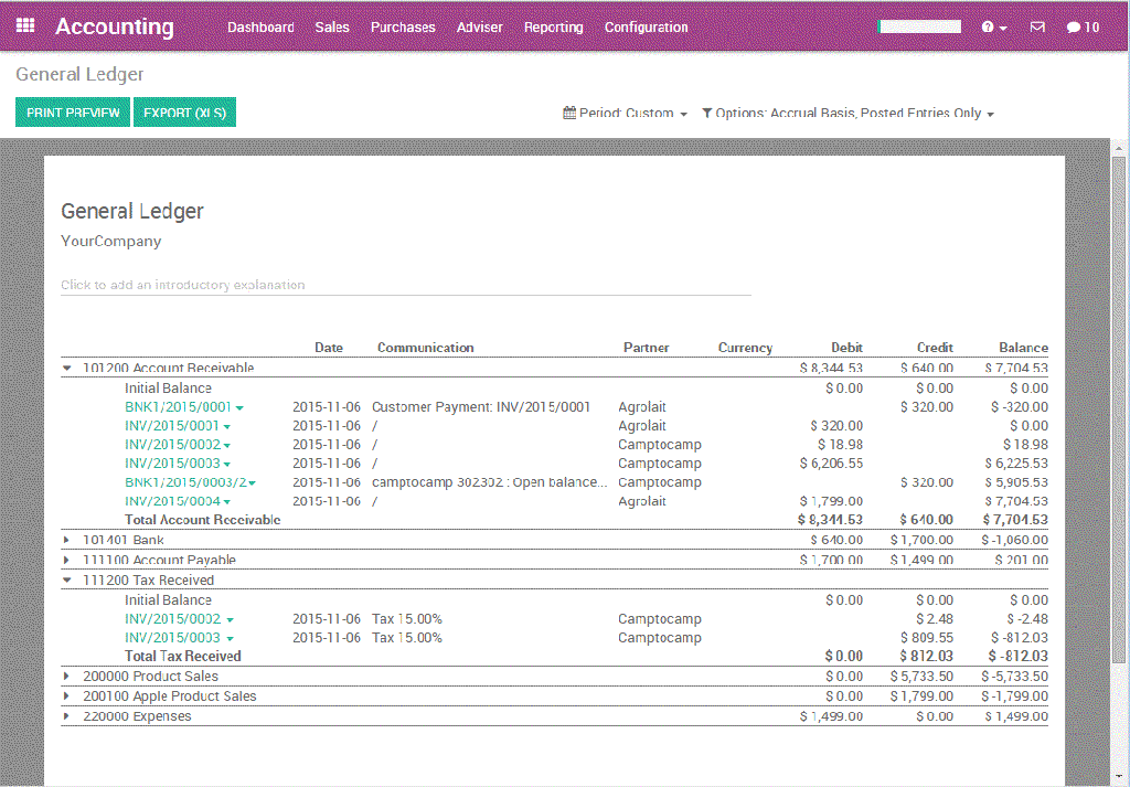 Curso Reportes Avanzados Odoo