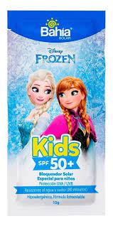 Bloqueador Solar Bahía Frozen Kids 10g Sachet